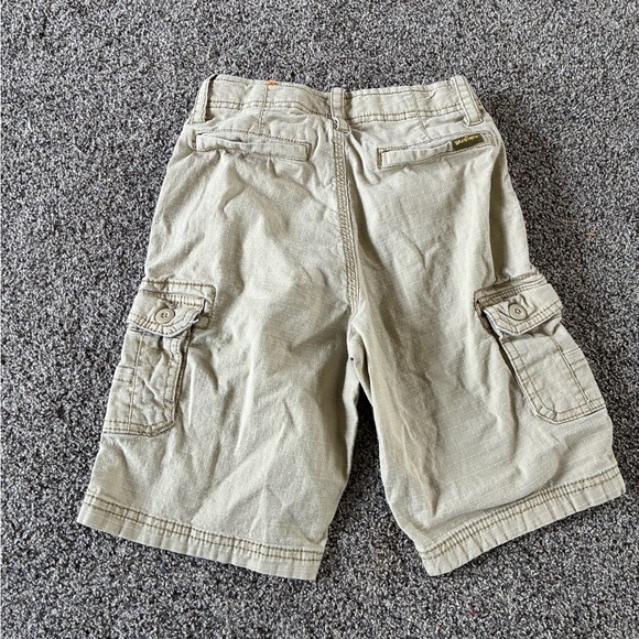 Wear First Boy’s Tan Khaki Cargo Shorts, Size 6 - Picture 7 of 11